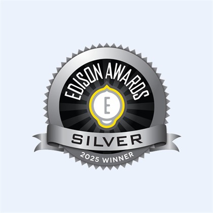 Edison Awards 2025 Silver Winner 엠블럼